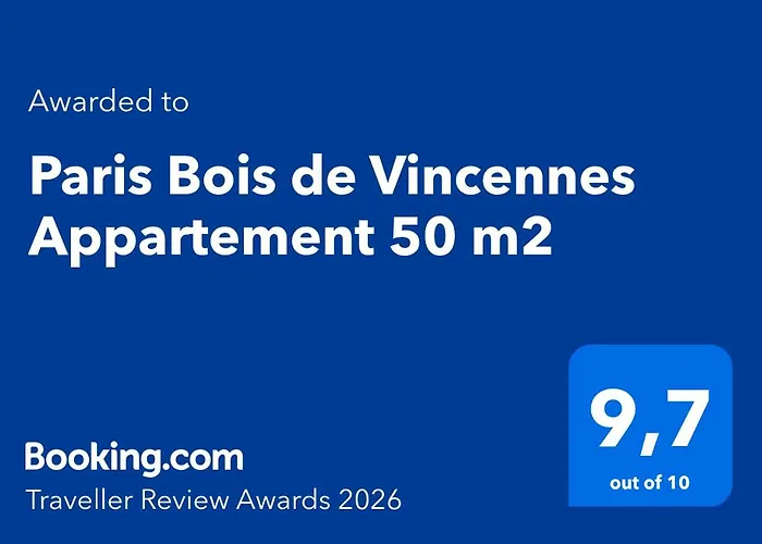 Paris Bois De Vincennes Appartement 50 M2
