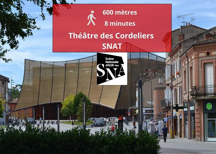 L'Enfant De Boheme D'Albi - Centre Unesco - 200M Cathedrale - Parking - Animaux Acceptes