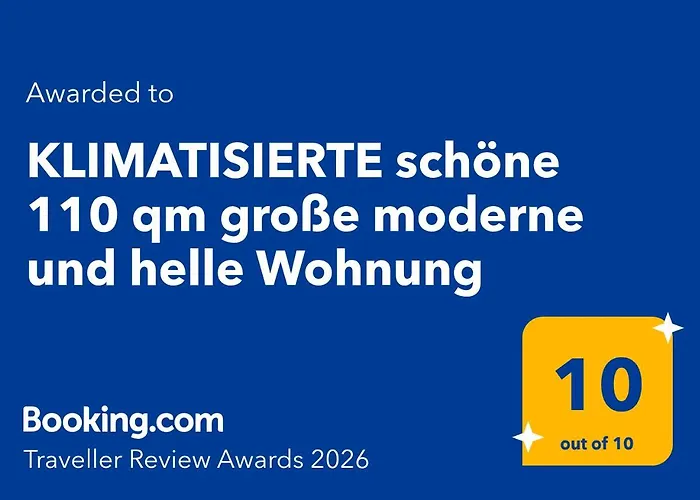 Klimatisiertes Premium-Apartment - 110 Qm - Ruhige Lage In Heilbronn - Sued-Balkon - Kostenloser Parkplatz - Wlan