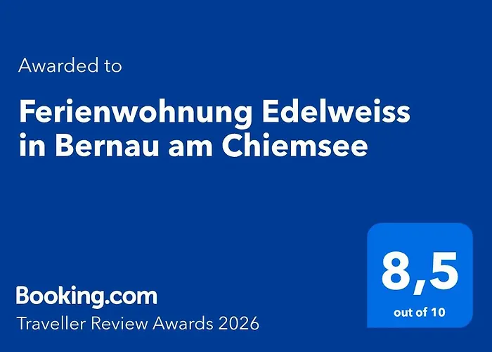 Ferienwohnung Edelweiss In Bernau Am Chiemsee