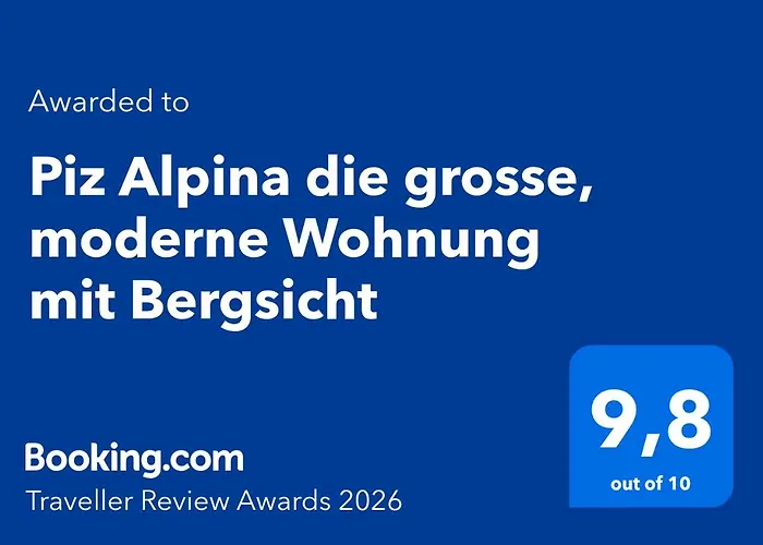 165 Qm Moderne 4 Zimmer Wohnung Mit Bergsicht - Piz Alpina