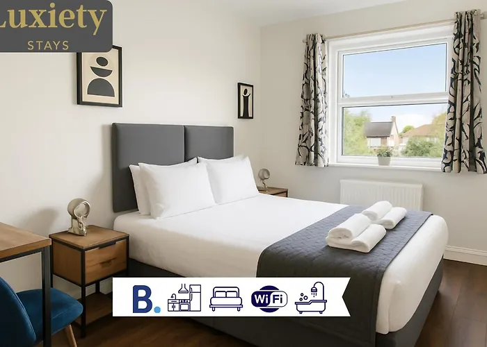 Modern Cambridge Rooms With Free Parking 5 Minutes To City Centre & University By Luxiety Stays