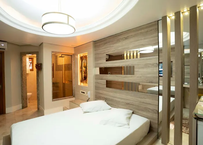 Golden Motel Pernoite Suite Luxo Com Conforto E Privacidade Garagem Privativa