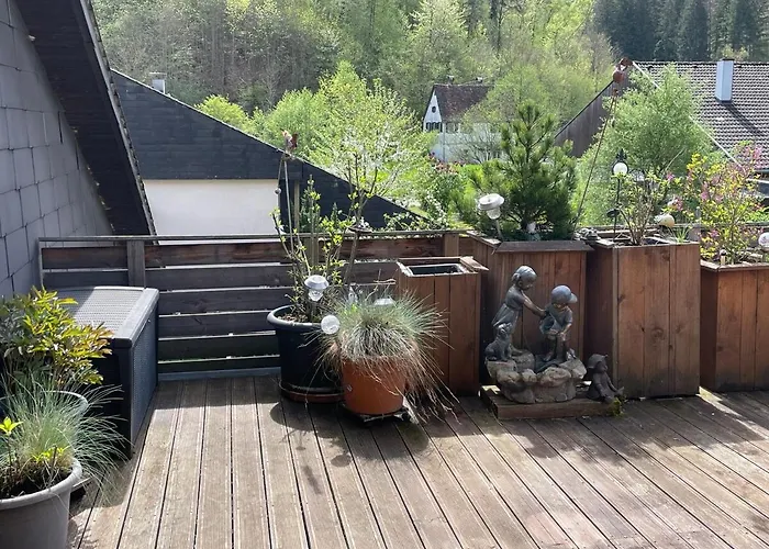 Barbara Blick - Riesige Terrasse Schwaebischen Alb