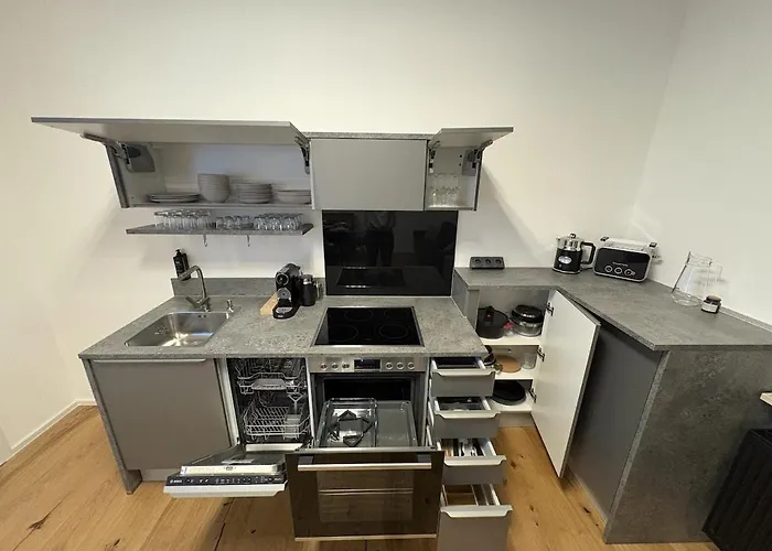 Grosse City Wohnung Rosenheim 4 Zimmer, 7 Betten