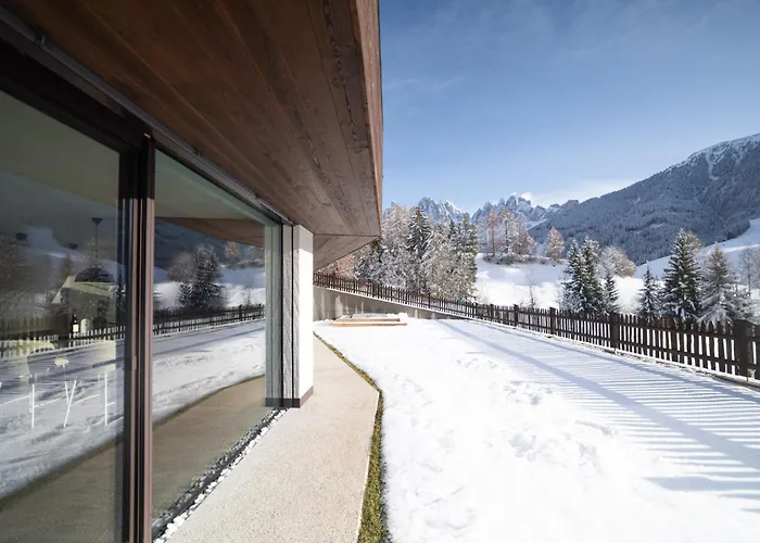 Trutscher Häusl in Villnöss - Chalet in den Dolomiten mit Blick auf die Geisler