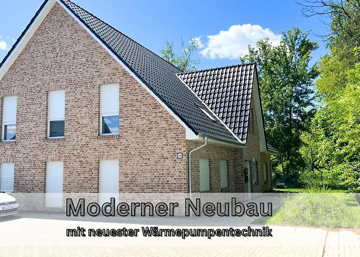 "Poseidon" Papenburg Ebenerdig Rollstuhlgerecht Terrasse Einbaukueche 84 Qm Neubau Free Wifi 2 Schlafzimmer Bis 4 Personen