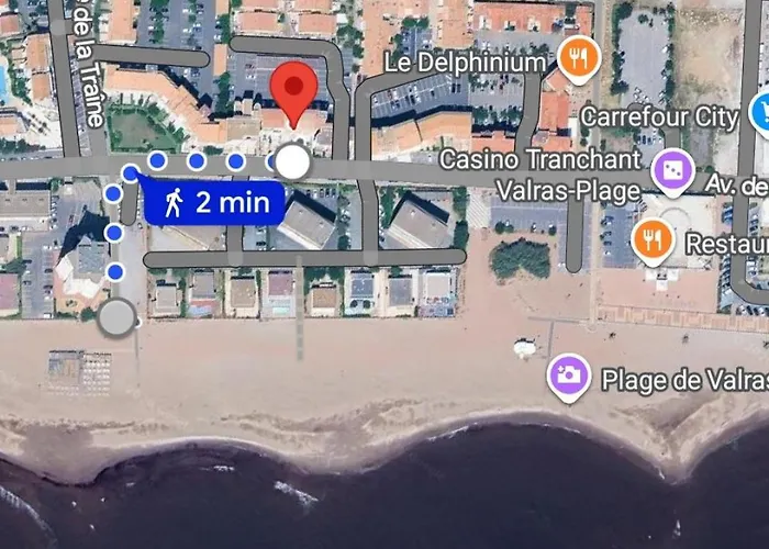 Le Sirocco - Parking - Terrasse - Acces Plage