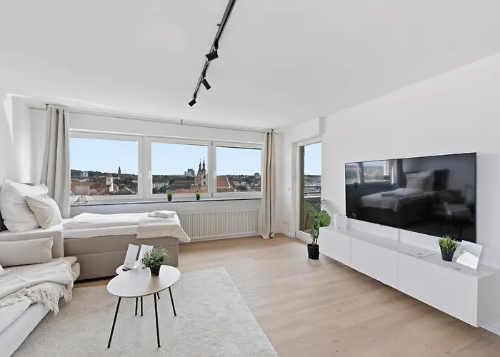 Malu Rooms - Ueber Den Daechern Der Stadt, Zentrum, Parkhaus, Panorama, Terrasse, Hoechste Fewo Der Stadt