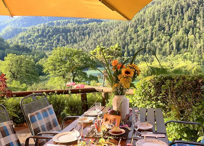 Hubertus Am Thumsee - Ruhe Fruehstueck Und Alpenpanorama