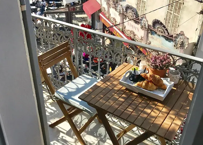 Balcony In Heart Of Old Antibes, Ac, View