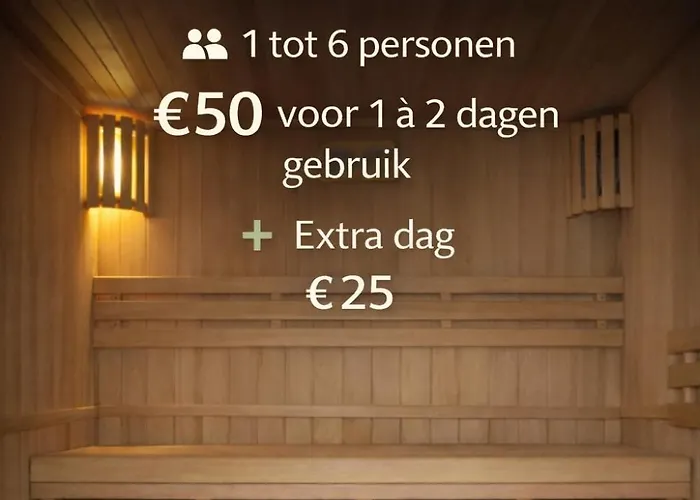 Huis Nummer 7 Met Sauna En 3 Slaapkamers