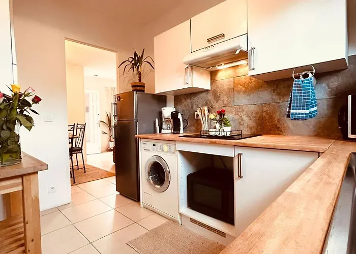 Grand Appartement 3 Chambres, 7 A 9 Personnes, A 300M De La Plage