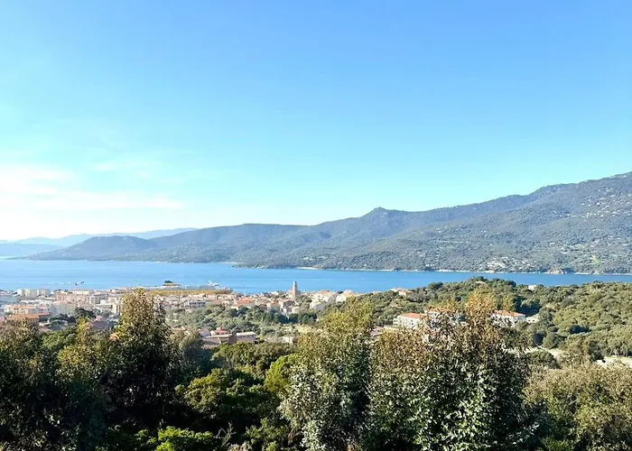 Villa En Pierre Vue Imprenable Sur Le Golfe