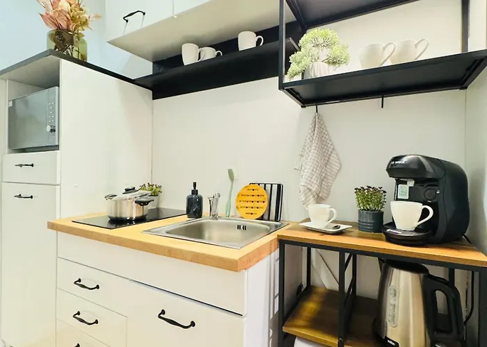 Kurpark Loft Augusta Zentral Klinikum Free Parking Wlan