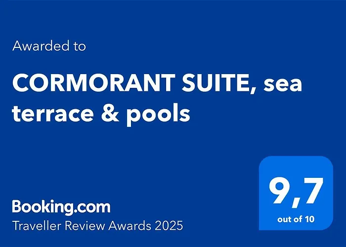 Cormorant Suite, Sea Terrace & Pools