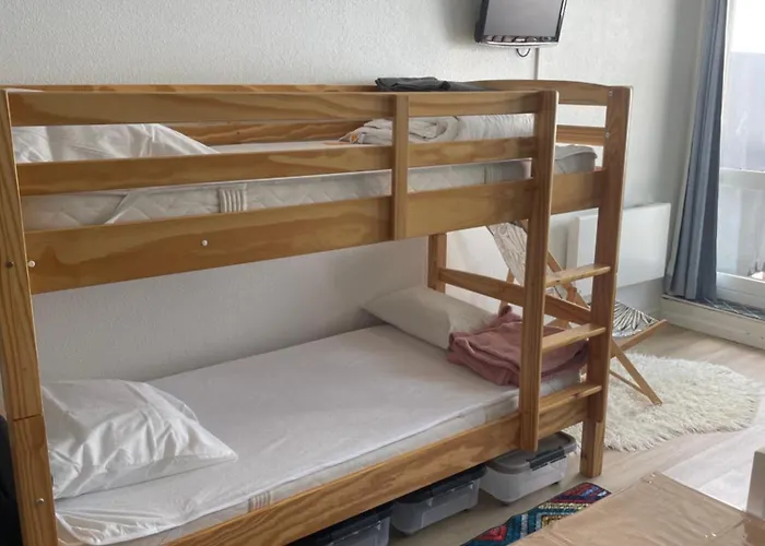 Studio Mongie Aux Pieds Des Pistes Avec Balcon
