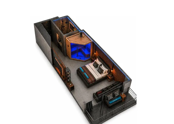 Themenpartment Privater Spa