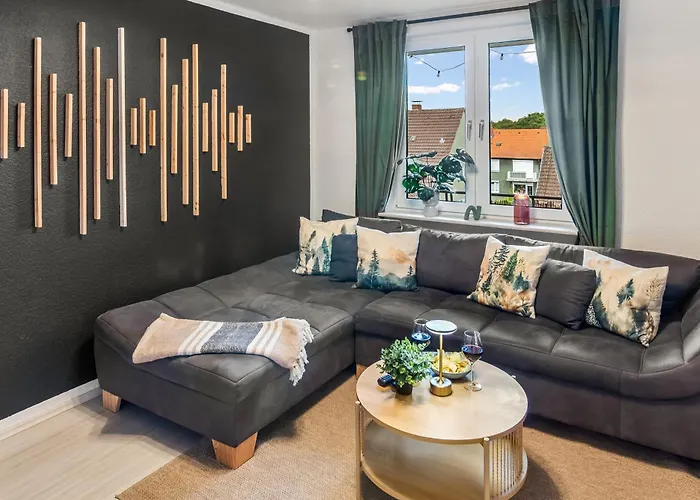 Moderne Wohnung, 6 Gaeste, Tischfussball, Balkon