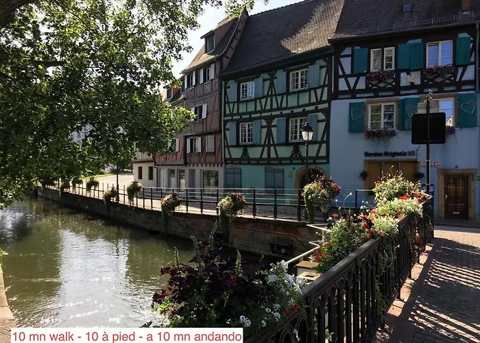 La Maison De Vacances De Colmar Et Son Jardin