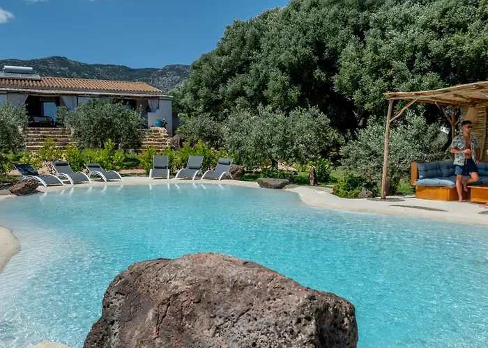 Orosei Re - Il Paradiso Degli Ulivi Con Piscina E Vista Mare