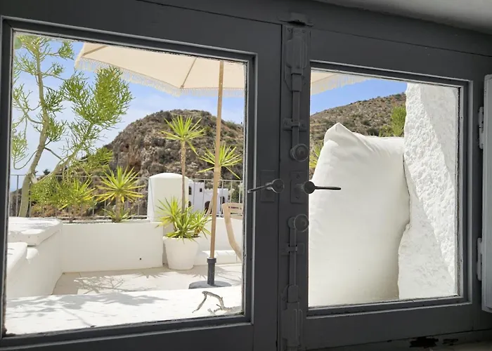 Espectacular Casa-Cueva Con Fantasticas Vistas En Mojacar Pueblo