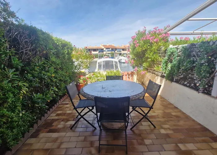 Villa Aux Capellans Sur La Marina Pour 4 Personnes - Vue Marina - Parking - Plage A 5 Min A Pied