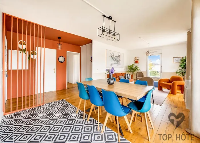 Caopeo - Top Hote Paris - 8 Personnes Balcon Parking