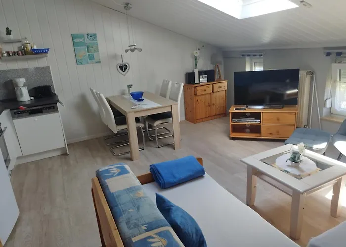 Haus Sandra - Fewo 8, 1 Stock, Box-Betten, Terrasse Mit Strandkorb