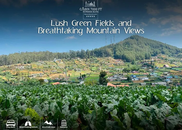 Cabin 7000 Feet - A Cozy Mountain View Retreat In Nuwara Eliya