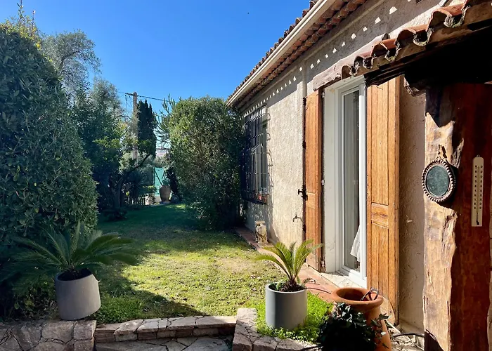 Villa Avec Piscine Privee A Juan Les Pins - 4 Minutes A Pieds Des Plages