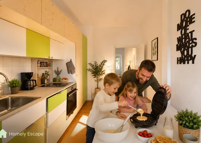Homely Escape Friedberg 150 Qm 3 Schlafzimmer Fuer 6