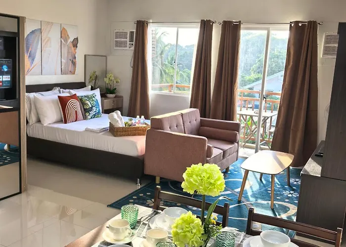 Studio Deluxe With Balcony, Swimming Pool And Gym In Puerto Princesa, Palawan