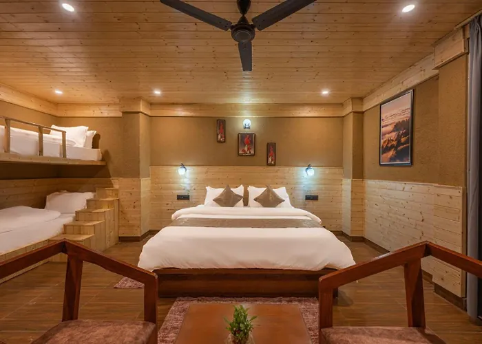 The Charvi Retreat I Vacations I Conference I Mice I Family Events I Open Air Terrace I Sky Bonfire I Wooden Rooms With Pvt Balconies I Kufri By Exotic Stays