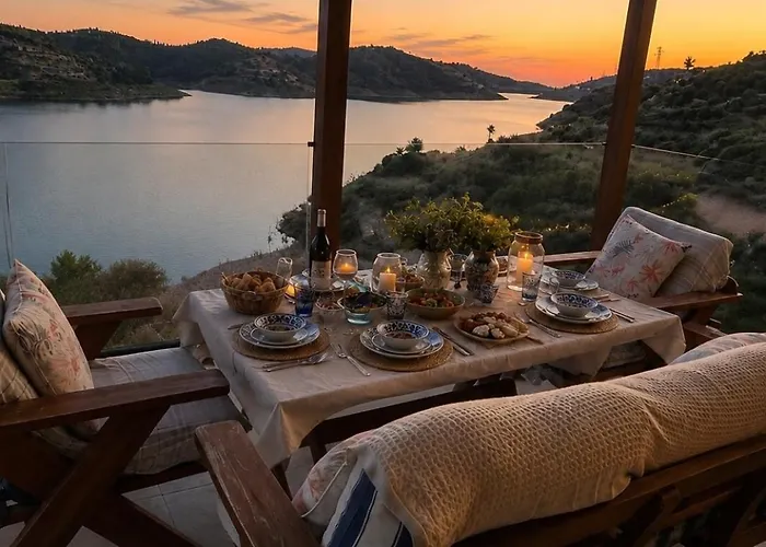 Meria Life Stone House With Lake View In Nature