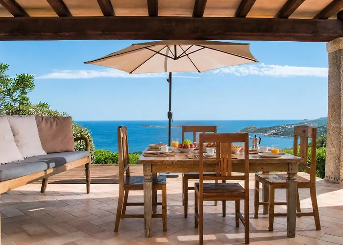 Amazing Sea View Big Pevero 800M From The Beach