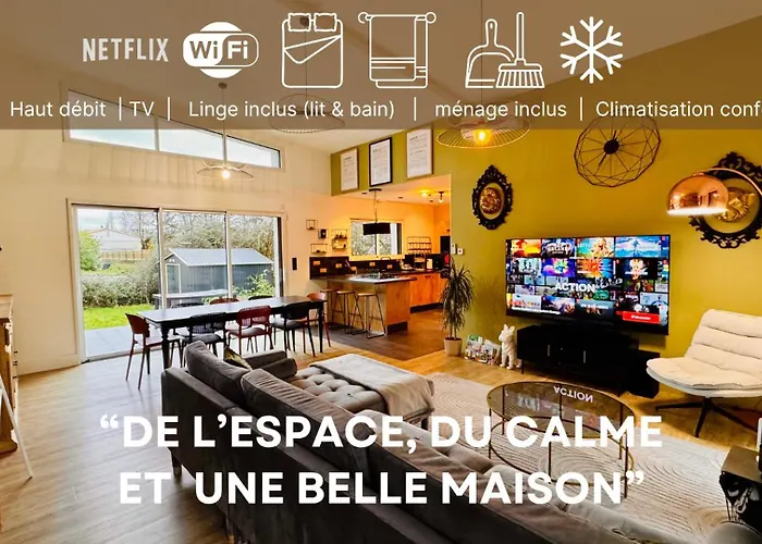 Villa Napoleni - Maison - Calme - Jardin - Clim