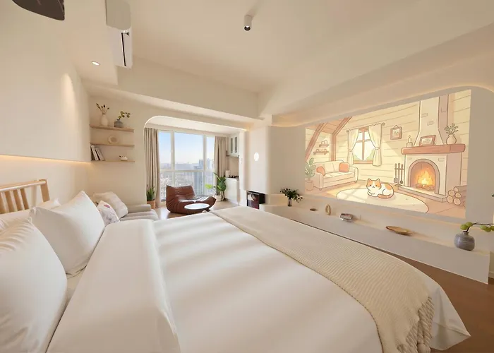 Shanghai Suju Service Apartment Pudong Wanda Plaza Zhoupu Subway Station Branch