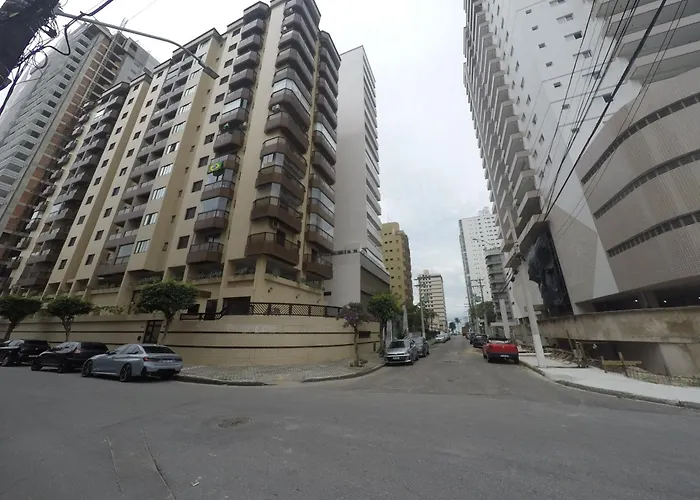 Apto A 150M Da Praia Grande Completo 6 Pessoas