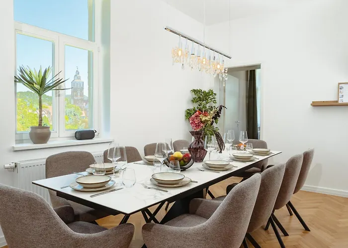 Feelgood Premium Gruppenapartments Fuer Familien & Freundesgruppen - Urlaub Im Kurort In Zentraler Lage Deutschlands