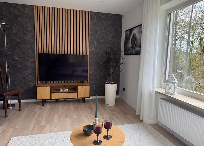 Ferienwohnung Waldblick Mit Grosser Terrasse In Pottenstein