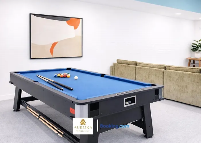 Stylish 1Br With Private Parking & Game Room By Kew Gardens By Aurora Worknest Short Lets & Serviced Accommodation London