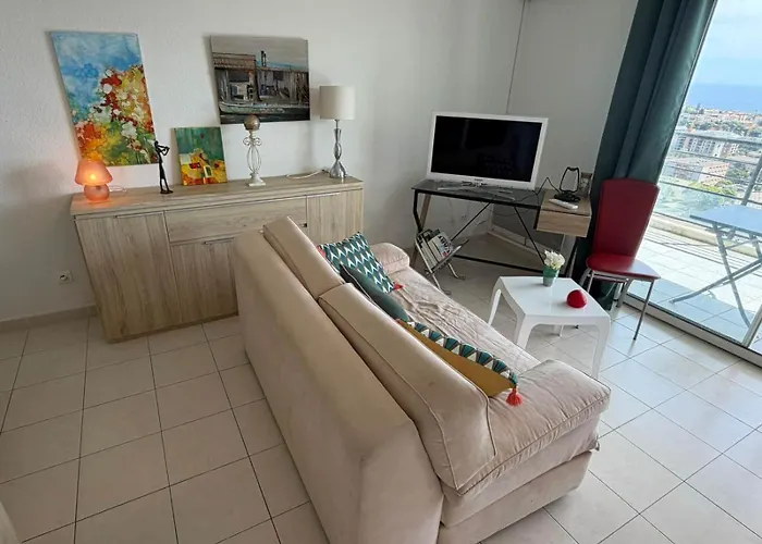 Studio Climatise Avec Vue Mer