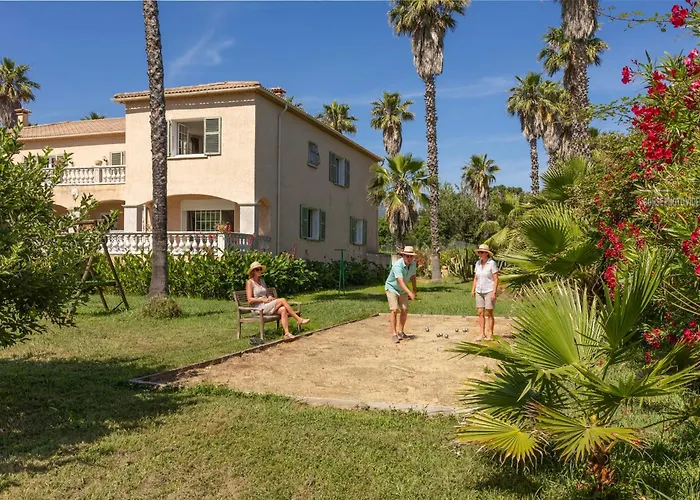 Villa Washingtonia - Villa De Charme Avec Acces Prive A La Plage