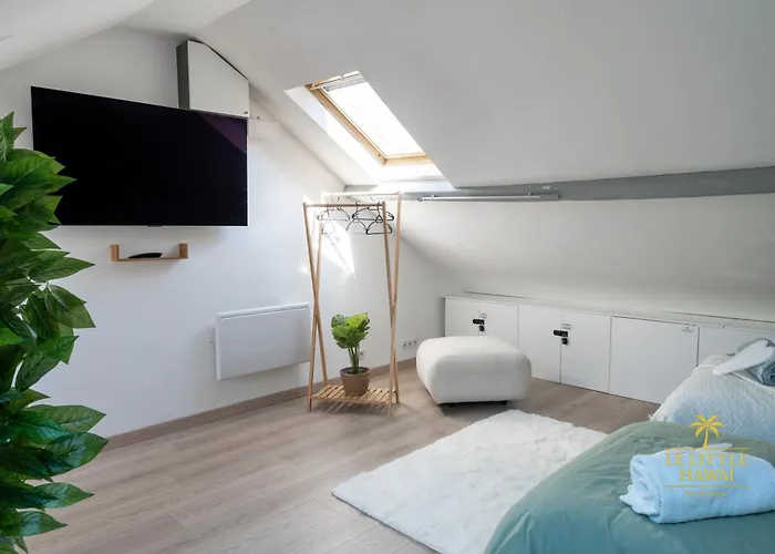 Le Little Hawai 4 Etoiles - Maison 6 Pers - Terrasse - Spa Privatif - Plage A Pied