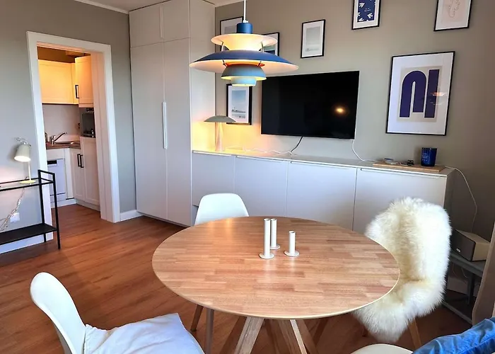 Sky & Sand Homes Duenenblick I Zentrale Wohnung Mit Meerblick & Balkon