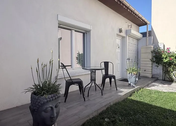 Air-Conditioned Studio With Terrace 5 Min To Metro Line 14