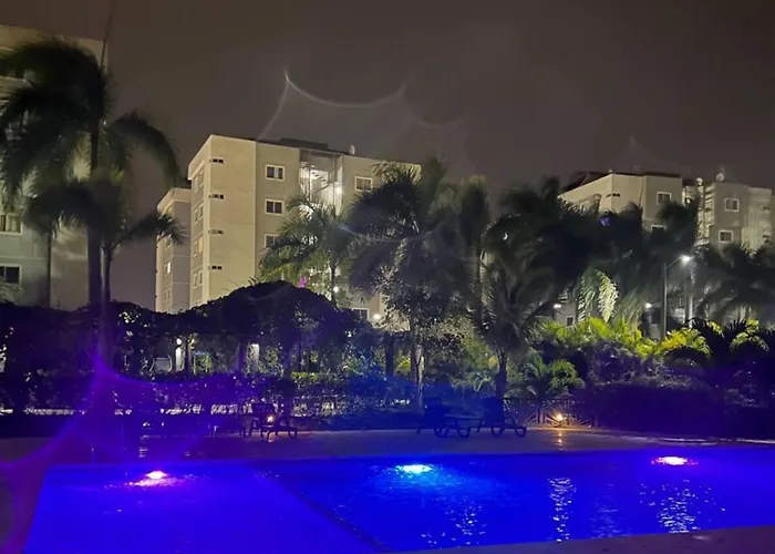 Spacious Condo With Pool, Gym, And Central Ac In Santiago