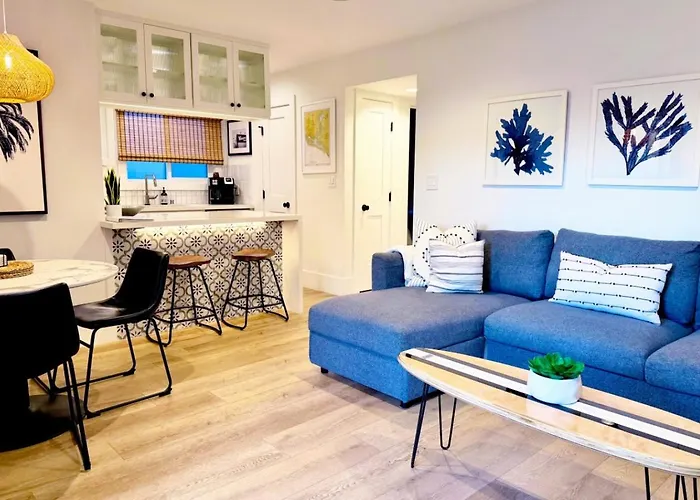 2026 Award Winner, Luxe 2Br, Steps To Sand & Pier, With Fire Pit, Ac And Parking