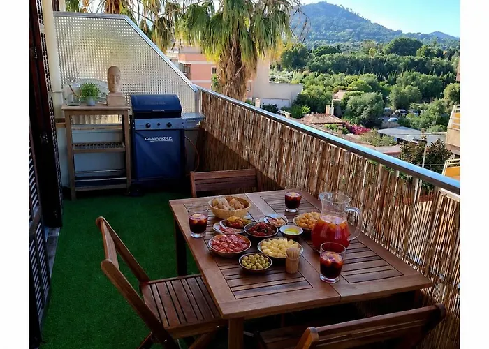 Piso Del Sol - Appartement Familial Vue Mer - Plage 150 M, Commerces Et Bus Aeroport